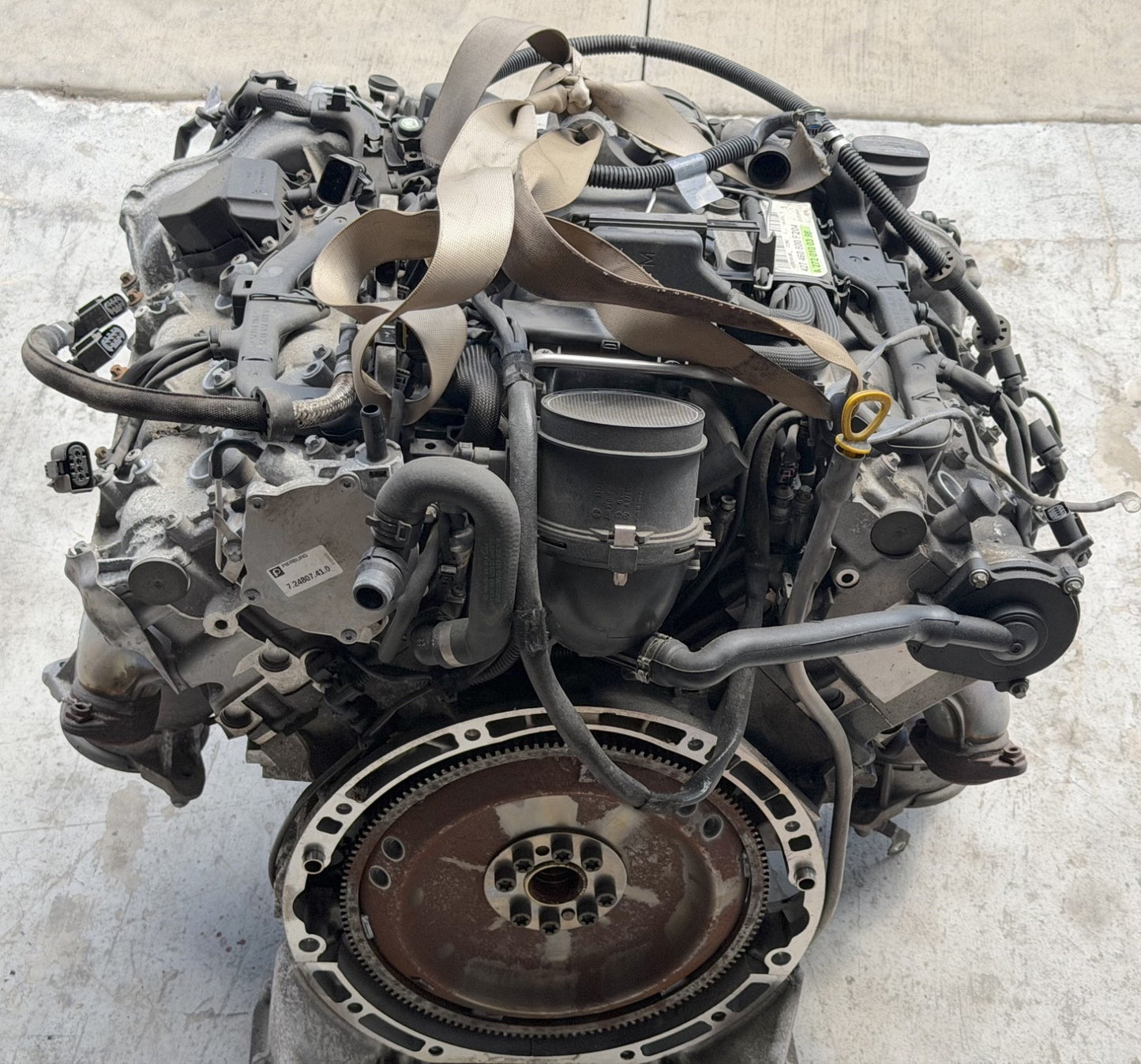 2008–2011 MERCEDES C300 W204 3.0L V6 AWD ENGINE MOTOR 86K MILES TESTED