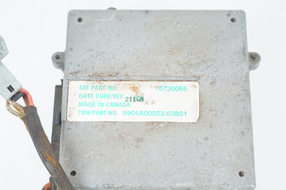 1993 Cadillac Allante Chassis ECM CONTROL MODULE 16730066 OEM