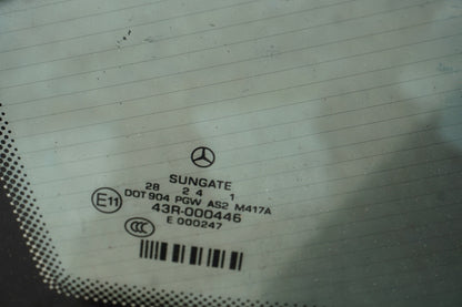 07-13 Mercedes W221 S550 S400 S63 AMG Rear Windshield Wind Shield Back Glass OEM