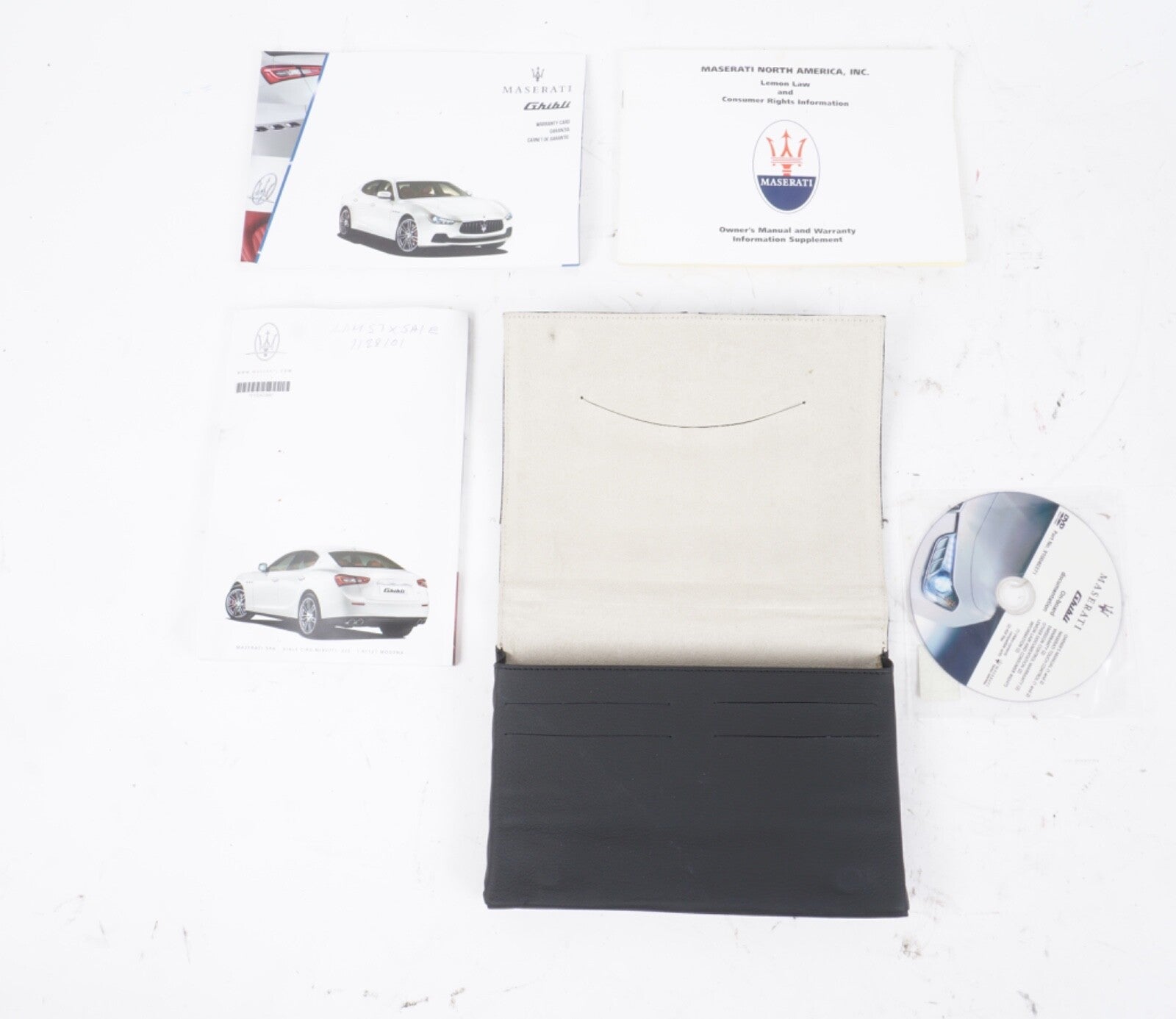 2014 Maserati Ghibli Drivers Owners Operators Manual Literature Book