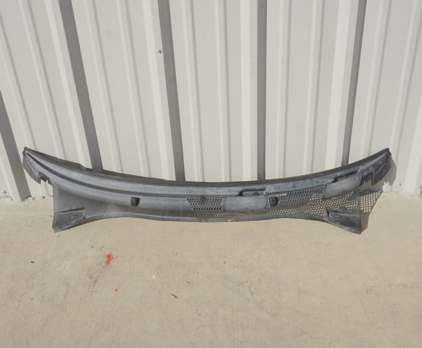 2012-2017 FIAT 500 Front Windshield Cowl Trim Cover Vent Panel Top Complete OEM 