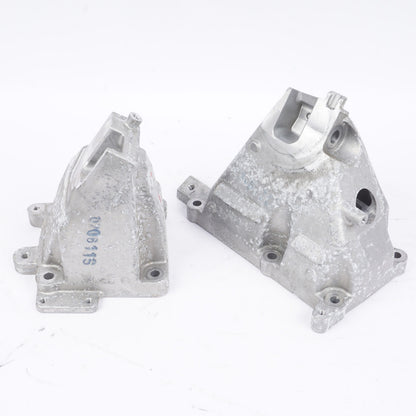 12-13 Mercede W221 S550 RWD Engine Motor Left & Right Mount Bracket Set OEM