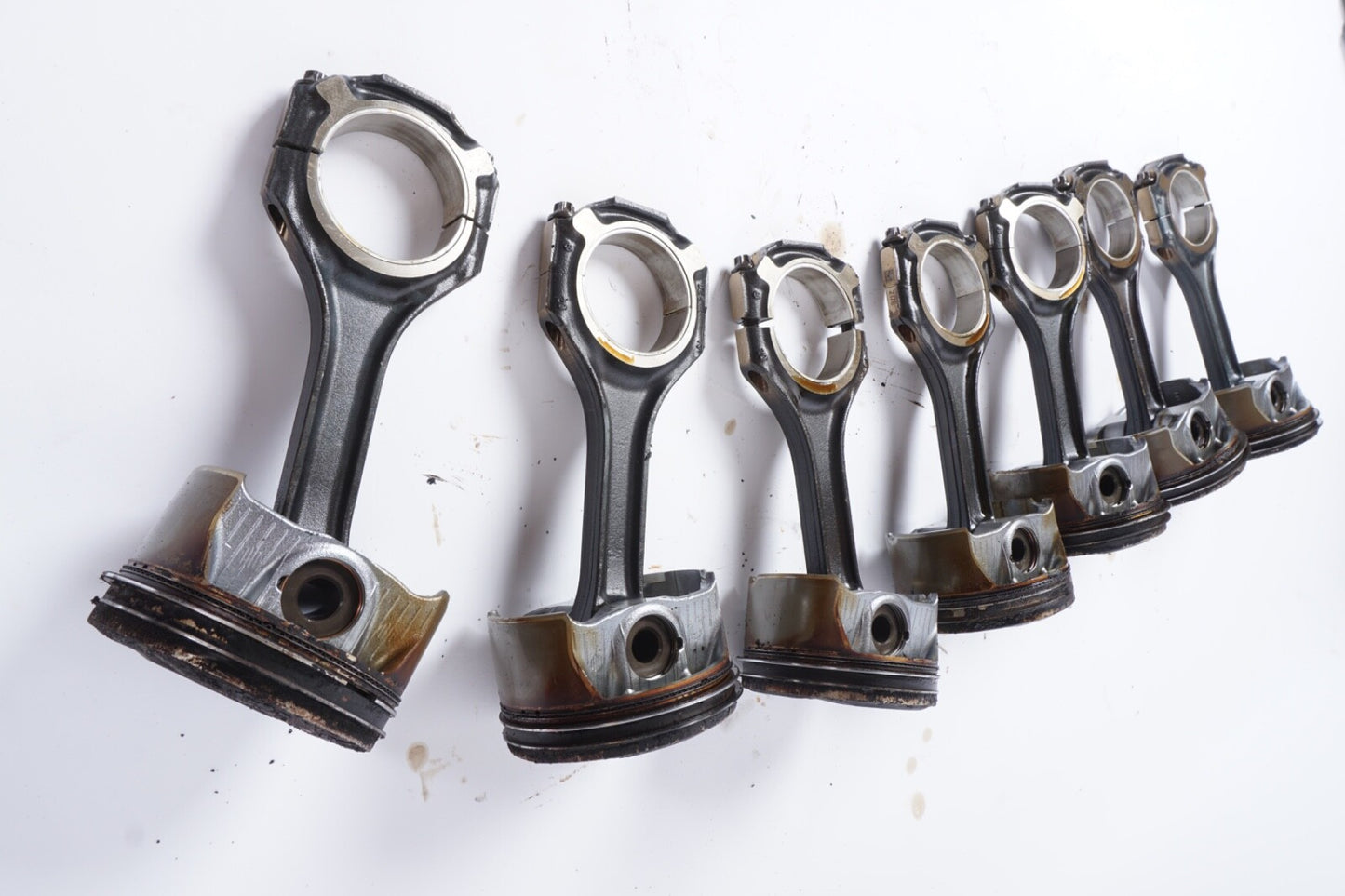 2011-2020 Mercedes S550 CL550 CLS550 4.7L Engine Connecting Rod + Piston x 7pcs