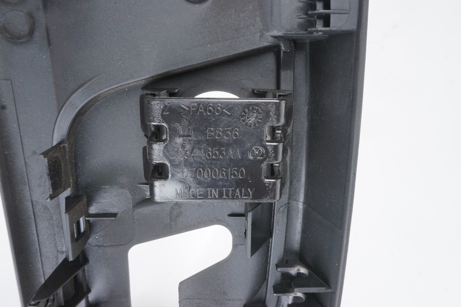2014 - 2020 Maserati Ghibli Front Left Side Switch Outer Cover Trim OEM