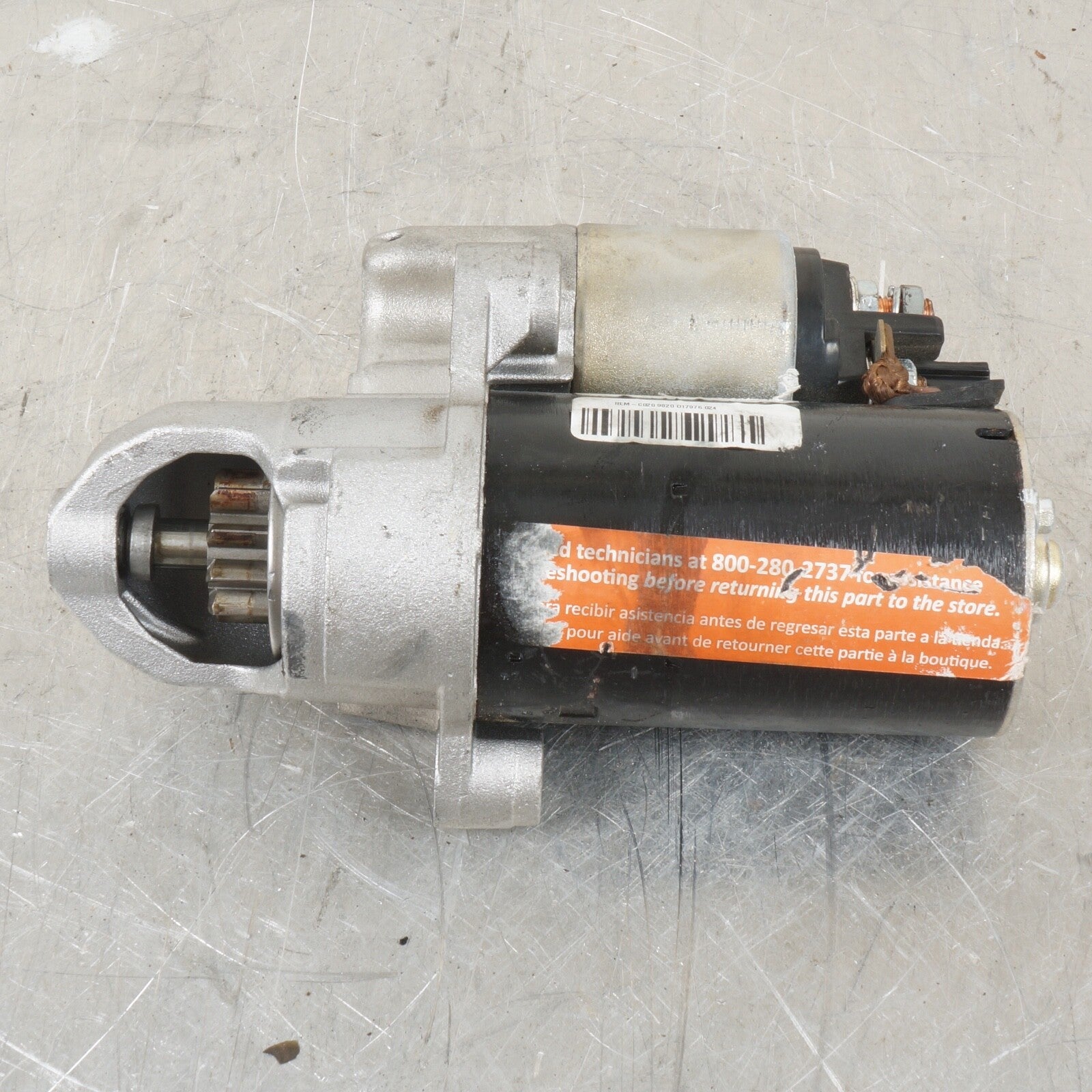 2011 AUDI A6 3.0L OEM ENGINE STARTER MOTOR 06E911023C