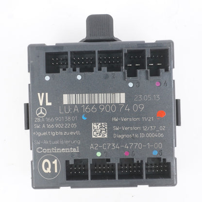 2012-2016 Mercedes ML GL Front Left Driver Door Control module  OEM