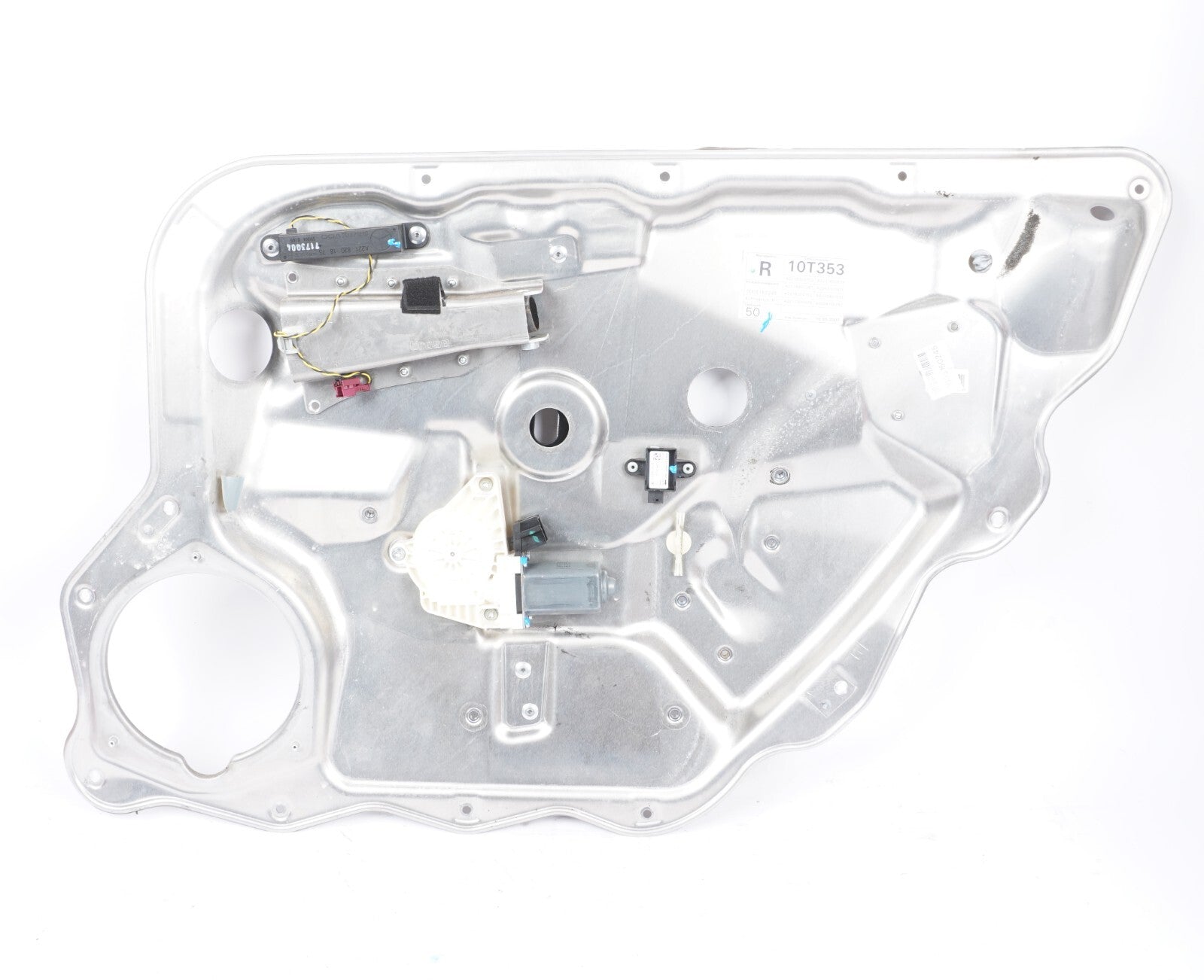 07-13 Mercedes W221 S550 Rear Right Passenger Side Window Regulator & Motor OEM
