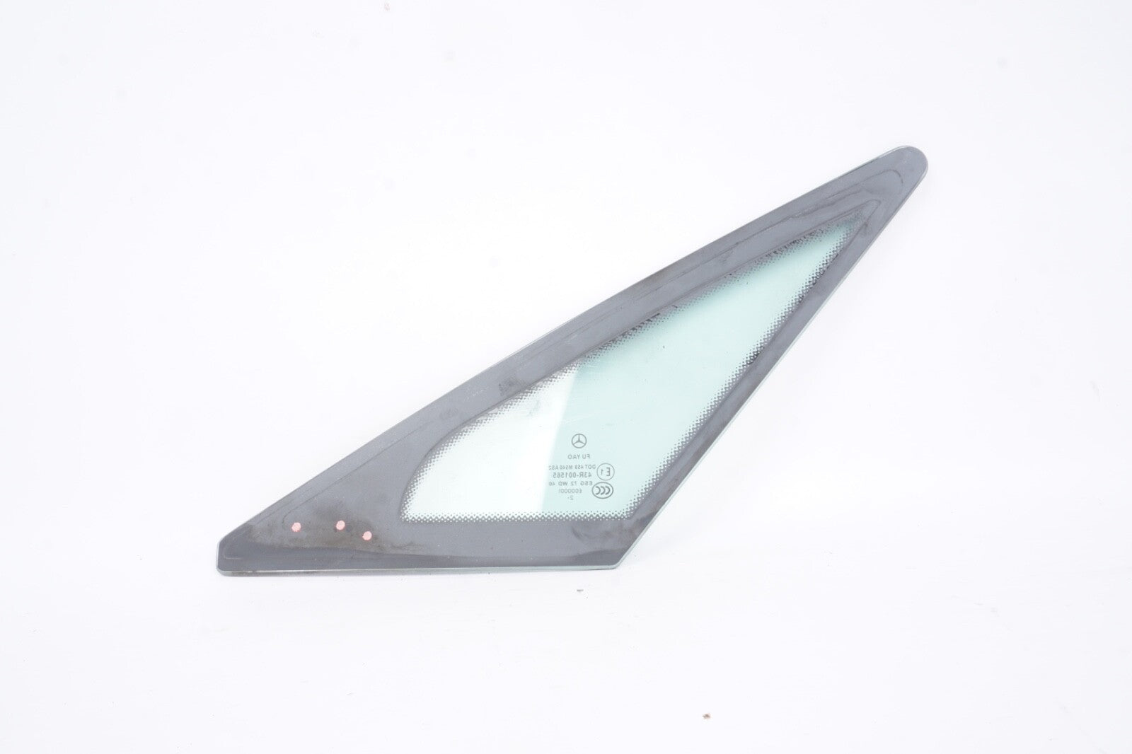 10-17 Mercedes W207 E350 E550 Coupe Rear Left Side Quarter Window Glass OEM