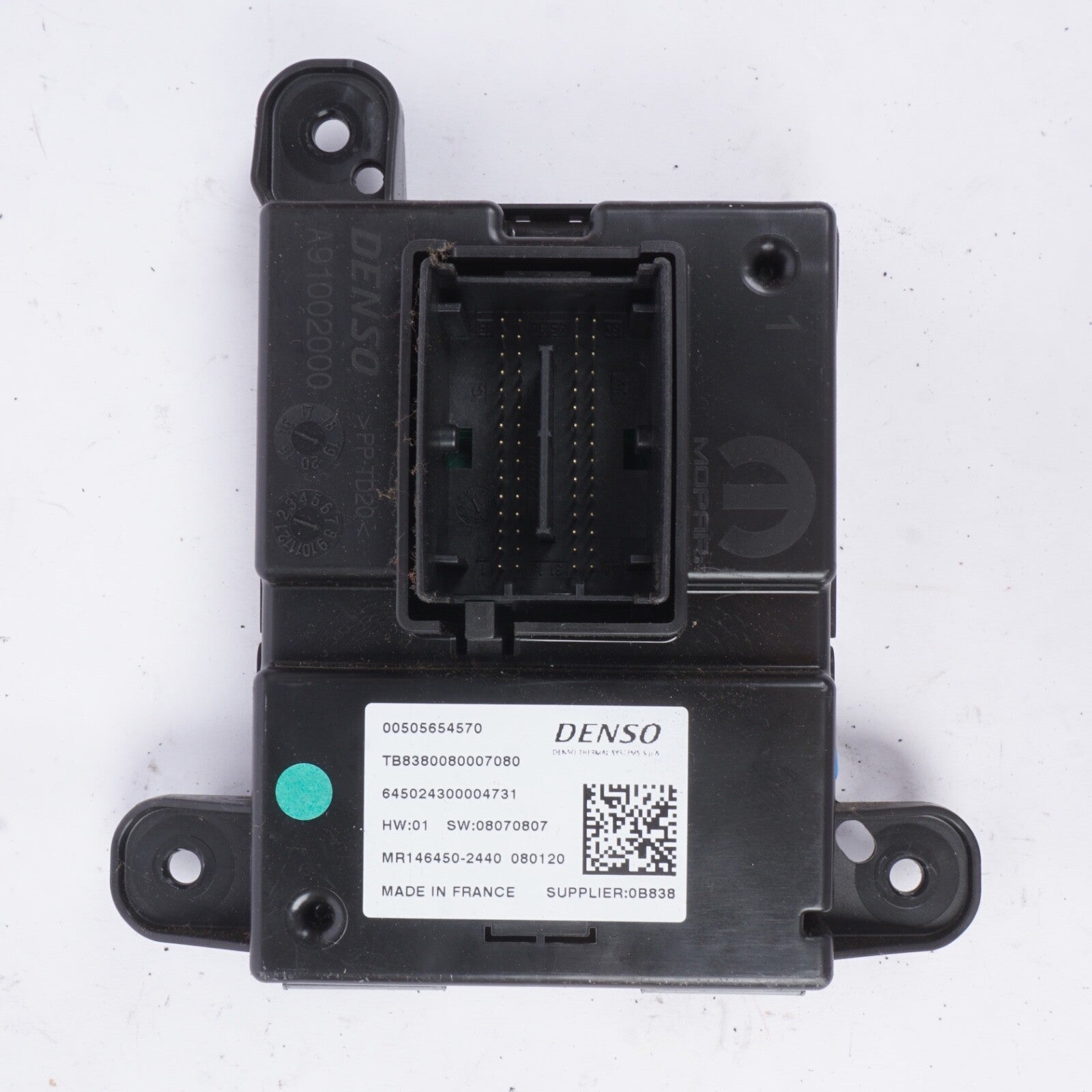 2018 - 2025 ALFA ROMEO STELVIO GIULIA HVAC A/C HEATER CONTROL MODULE OEM