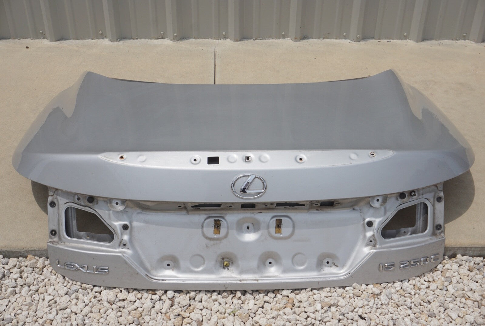 10-15 LEXUS IS250 IS350 CONVERTIBLE REAR TRUNK DECK LID SHELL COVER PANEL OEM
