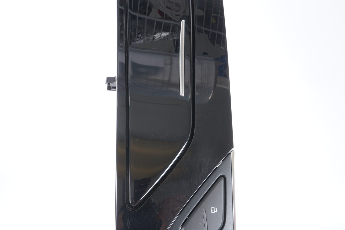 12-17 AUDI A8L REAR RIGHT SIDE INTERIOR DOOR TRIM MOLDING W/ HANDLE  OEM