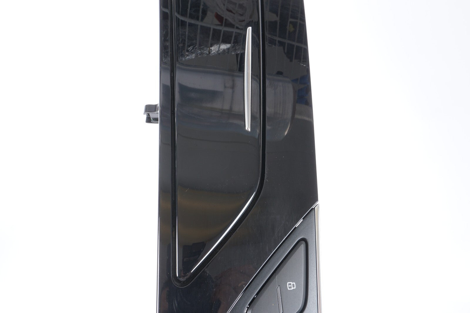 12-17 AUDI A8L REAR RIGHT SIDE INTERIOR DOOR TRIM MOLDING W/ HANDLE  OEM