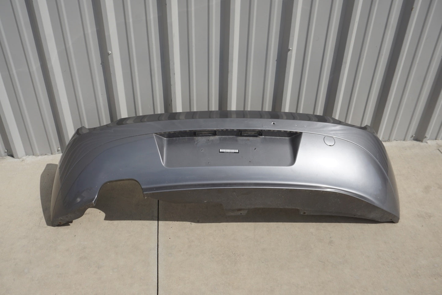 2003-2005 BMW Z4 CONVERTIBLE REAR BUMPER COVER BLUE OEM 7016068
