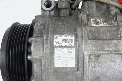 07-11 Mercedes S550 W221 AC COMPRESSOR A0022301211 OEM