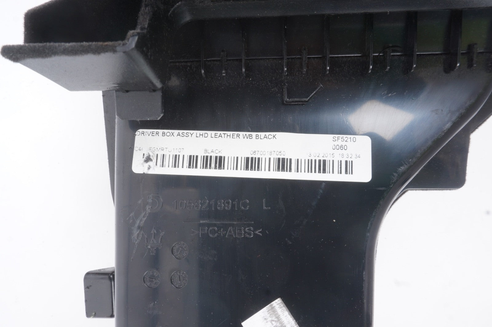 2014 - 2017 Maserati Ghibli Dash Left Driver Side Glove Storage Compartment OEM