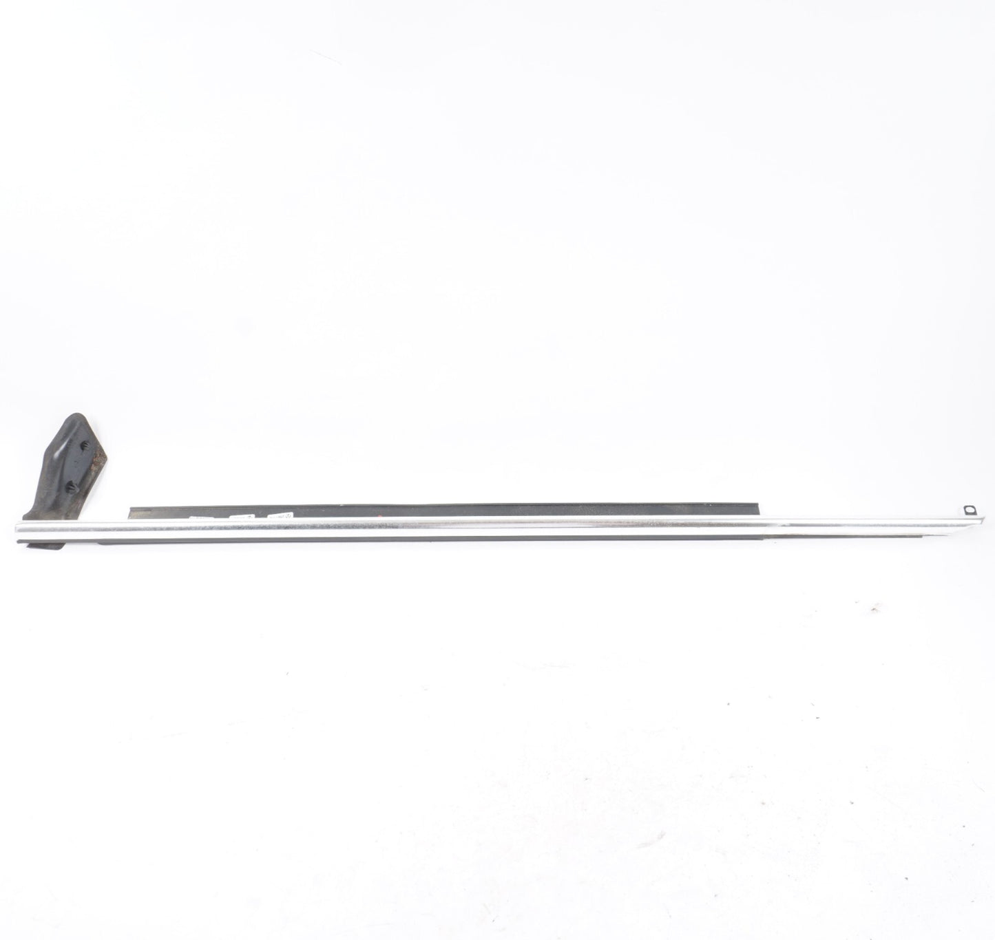 11-17 AUDI A8L FRONT LEFT DRIVER SIDE DOOR WINDOW BELT MOLDING CHROME OEM