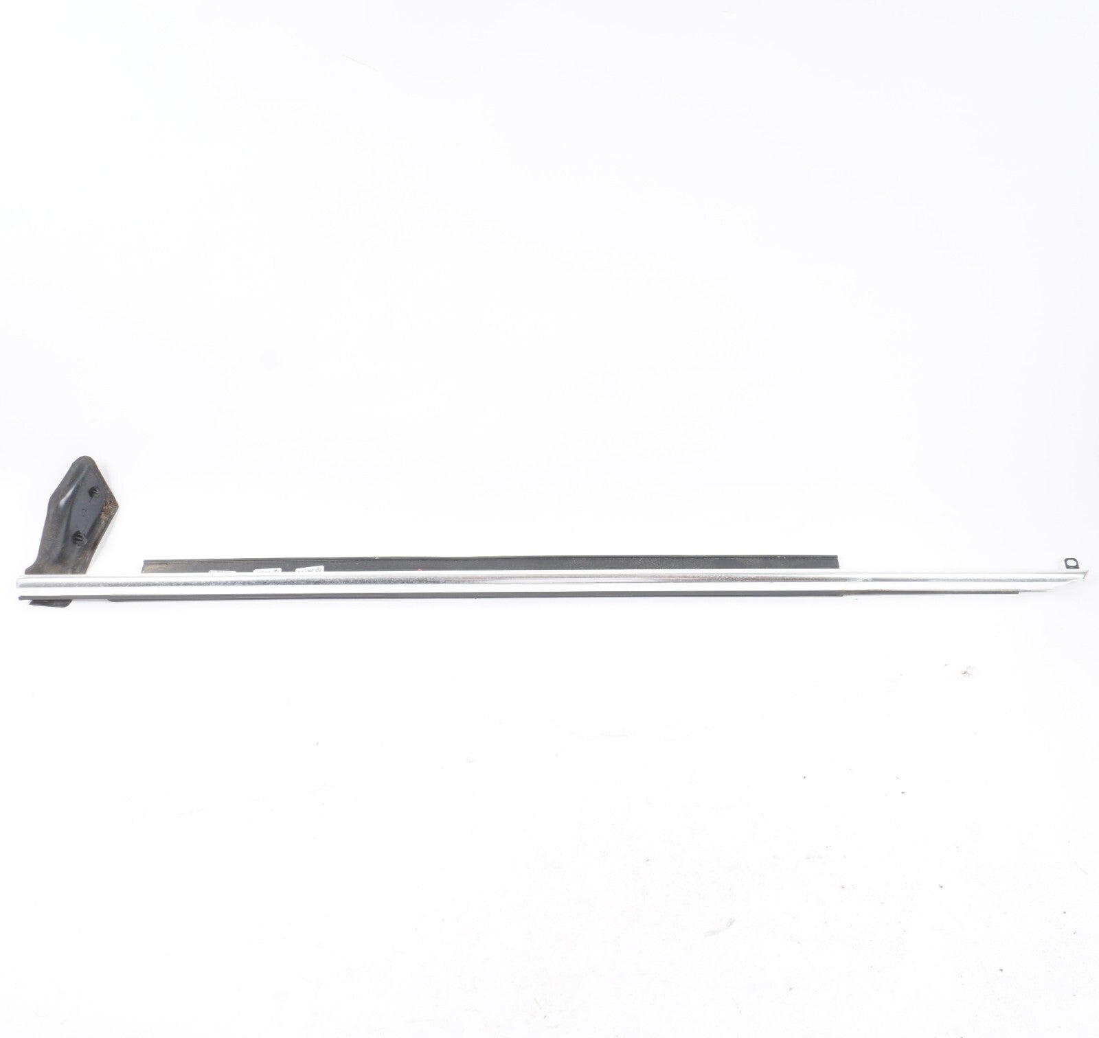 11-17 AUDI A8L FRONT LEFT DRIVER SIDE DOOR WINDOW BELT MOLDING CHROME OEM