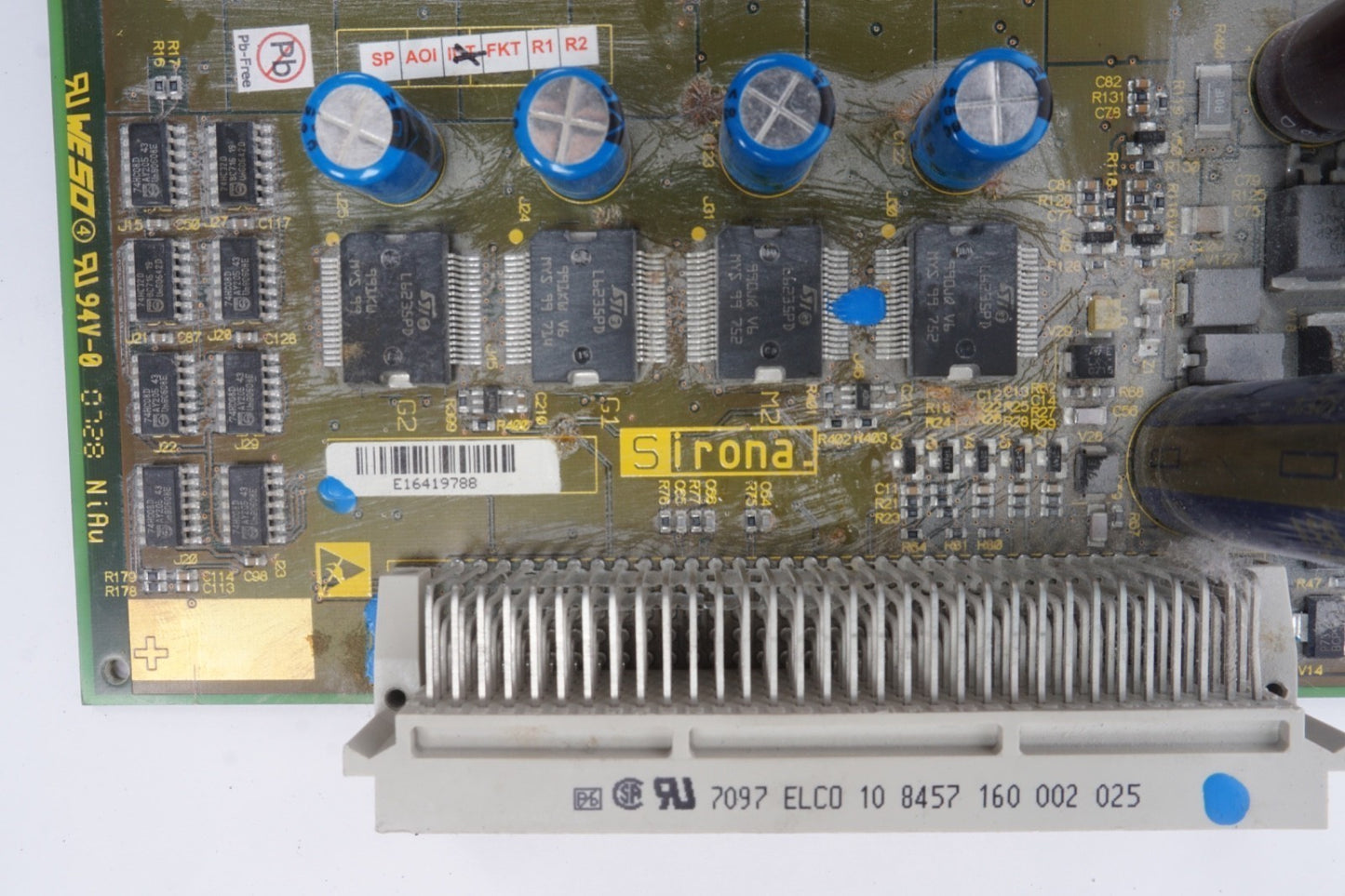 Sirona Cerec MCXL Board Motherboard 6187087 D3439 E4