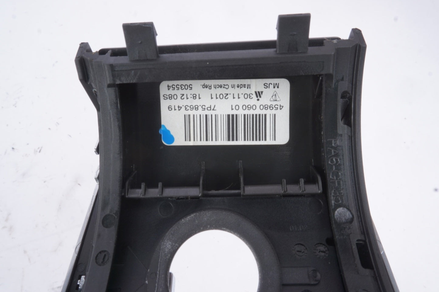 11-18 Porsche Cayenne 958 Center Console Shifter Trim Bezel 7P5863419 OEM
