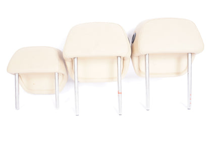 2011 - 2014 Porsche Cayenne 958 Rear Seat Headrest Set Of 3 OEM
