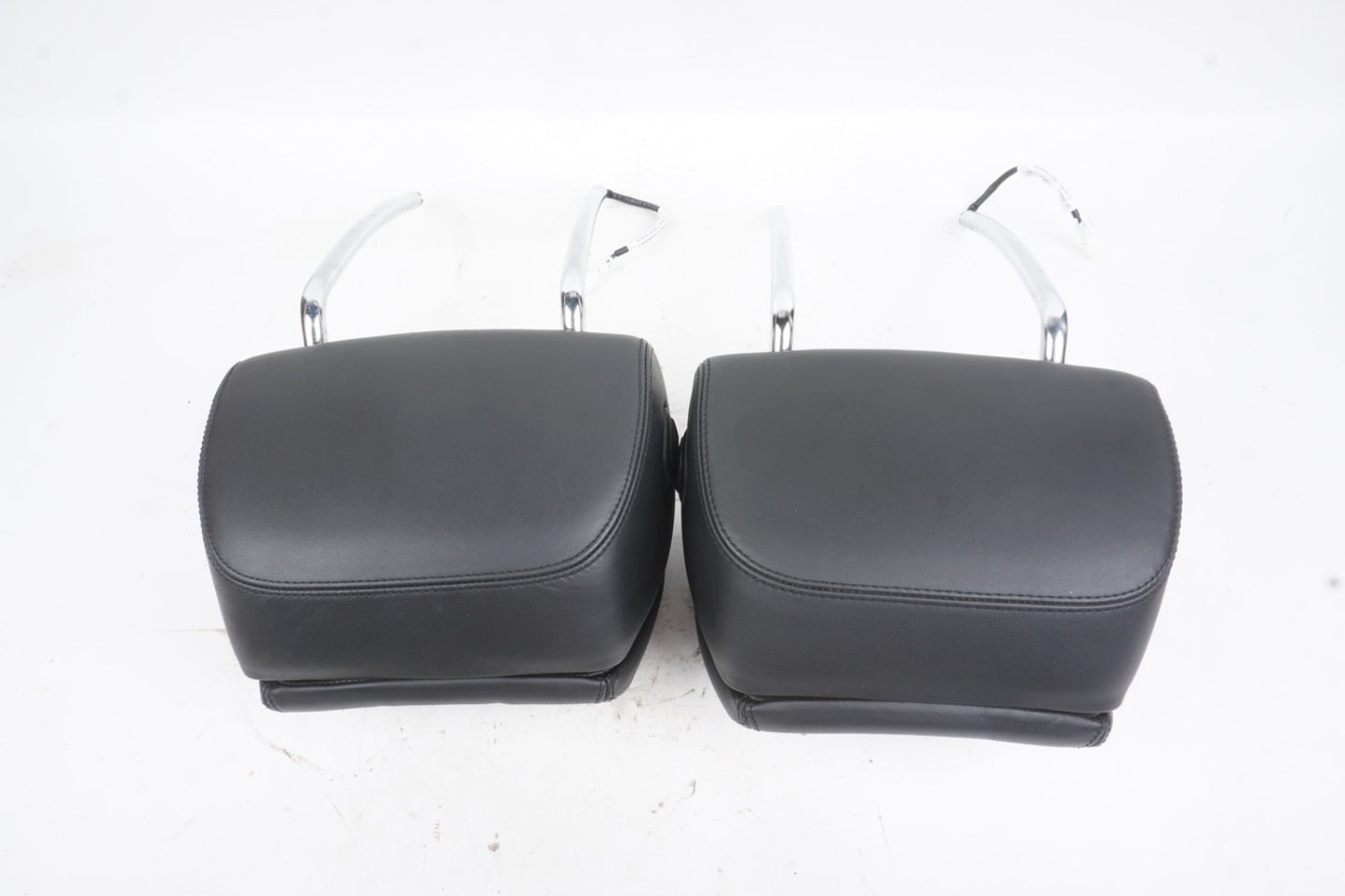 12-18 BMW F06 F12 F13 640I 650I FRONT RIGHT & LEFT SIDE HEADREST SET BLACK OEM