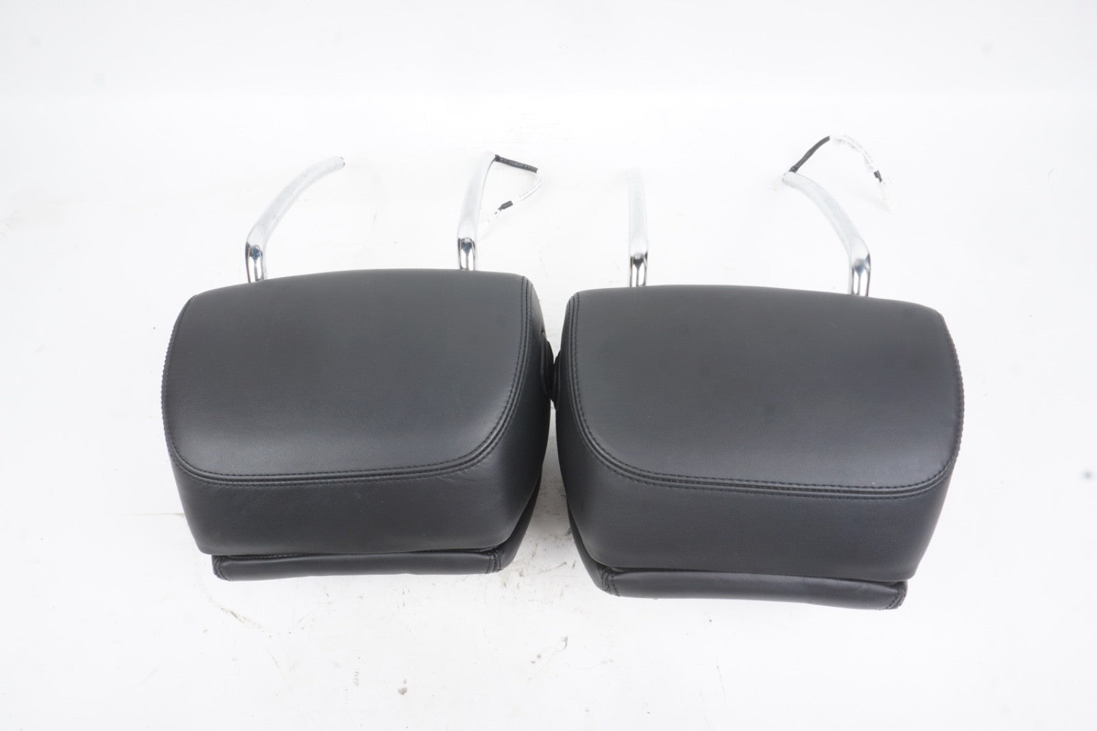 12-18 BMW F06 F12 F13 640I 650I FRONT RIGHT & LEFT SIDE HEADREST SET BLACK OEM