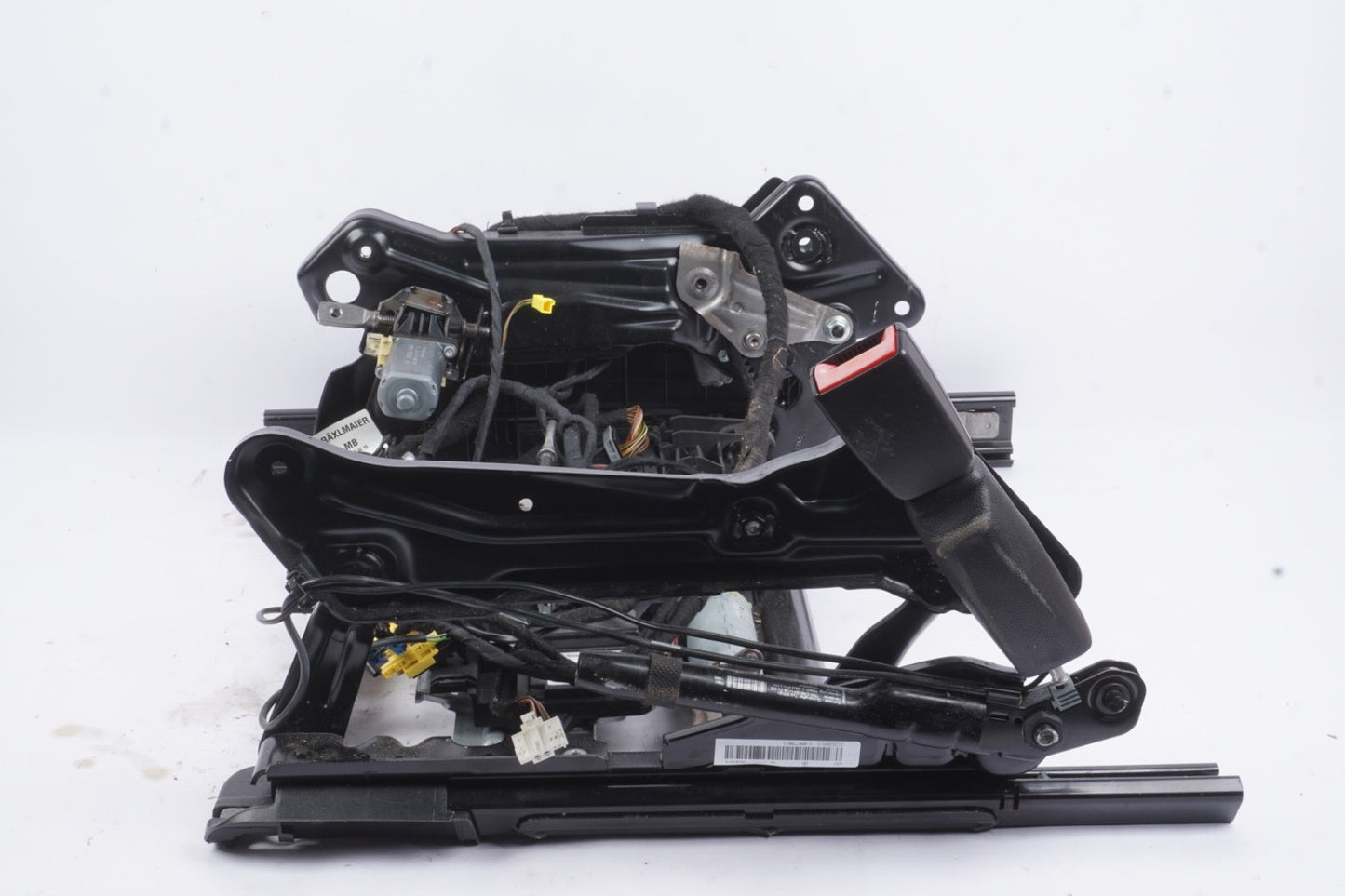 07-13 Mercedes W221 S63 AMG S550 Front Right Seat Rail Track Frame w/Motors OEM
