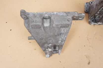 12-13 Mercedes W221 S550 RWD Engine Motor Left & Right Mount Bracket Set  OEM