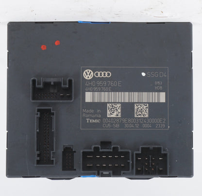 11-17 AUDI A8 A8L FRONT RIGHT PASSENGER SEAT CONTROL MODULE 4H0959760E OEM