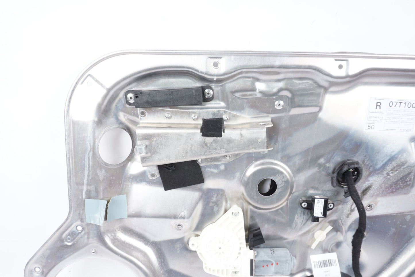 07-13 Mercedes S550 S400 Rear Right Passenger Side Window Regulator & Motor OEM