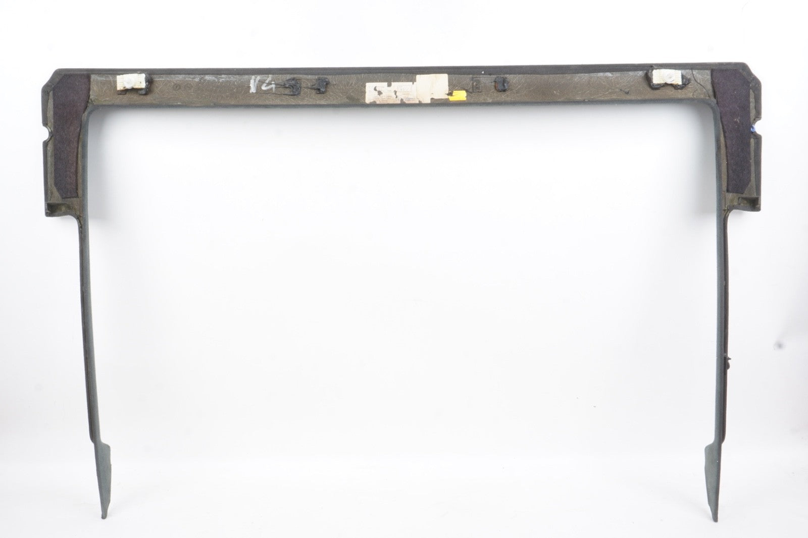 03-12 Mercedes R230 SL550 SL600 Rear Window Headliner Trim Alcantara
