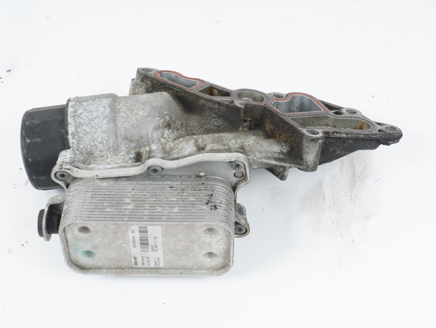 07-11 Mercedes S550 W221 ENGINE OIL FILTER HOUSING OEM