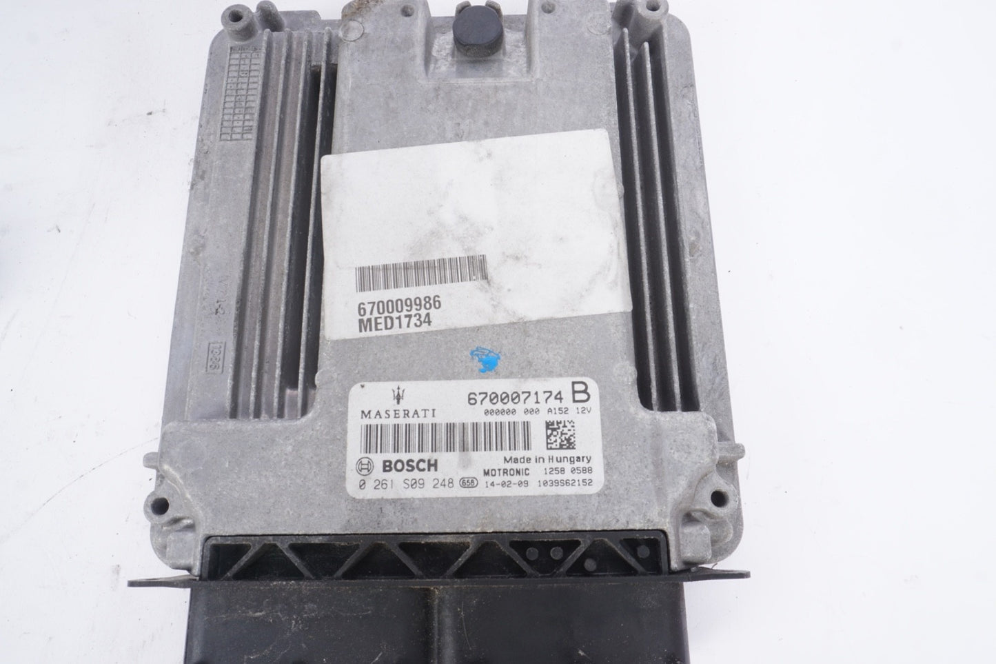 2014-2017 Maserati Ghibli S Q4 3.0L Engine Control Module ECU OEM 670007174