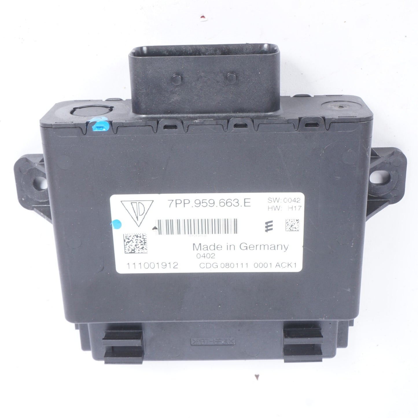 11-17 Porsche Cayenne 958 Voltage Stabiliser Converter Control Module 7PP959663E