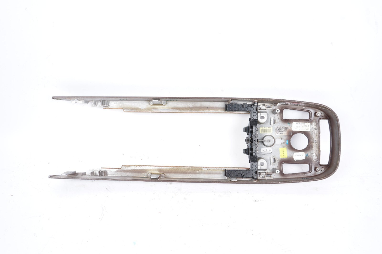 07-09 Mercedes W221 S600 S550 Center Console Trim Bezel Wood 2216800434 OEM