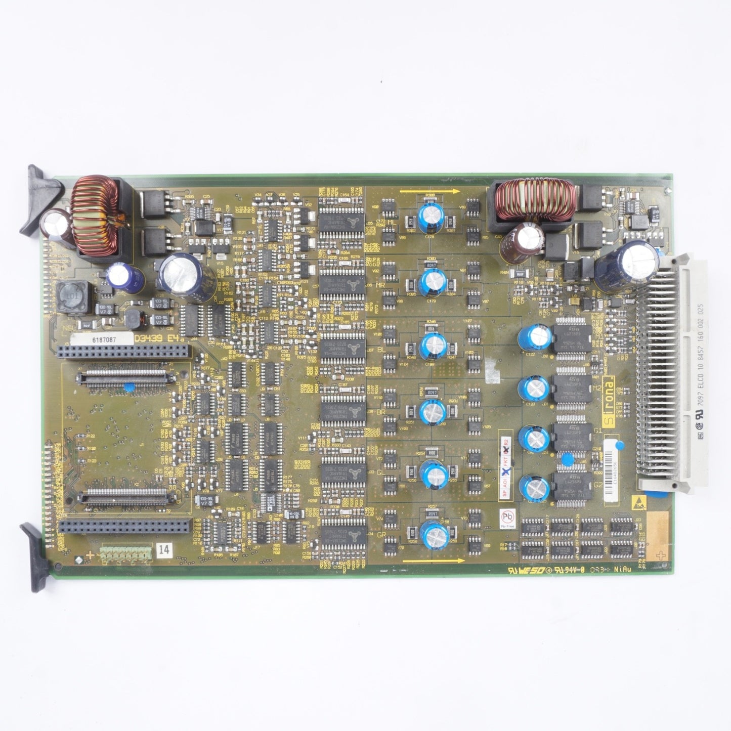 Sirona Cerec MCXL MC XL Board Motherboard 6187087 D3439 E4 - NO CHIP