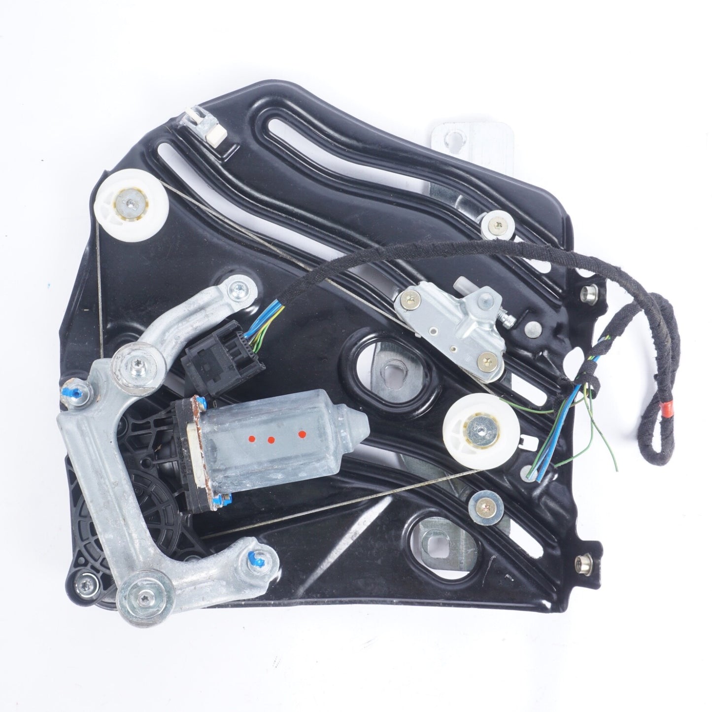 2003-2011 Mercedes R230 SL500 Rear Left Quarter Window Regulator Motor Plate OEM
