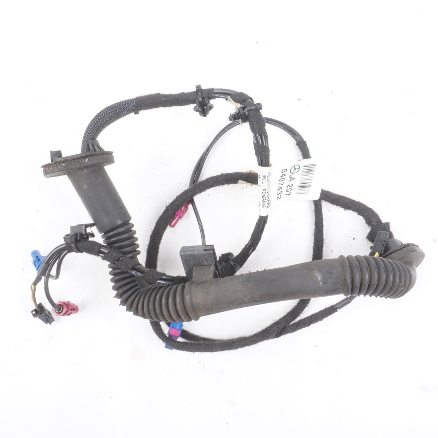 2012 - 2013 Mercedes E350 W207 Convertible Trunk Wiring Harness Cable OEM