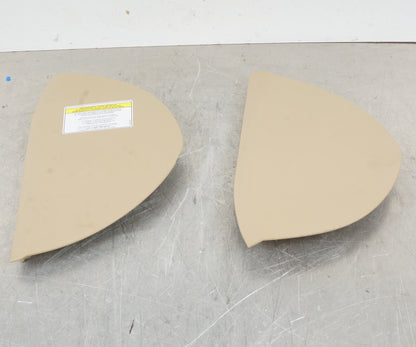 07-13 Mercedes W221 S400 S550 Interior Dashboard Dash Trim Cover  Beige OEM PAIR
