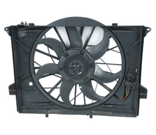 03 - 08 Mercedes R230 SL500 Engine Cooling Radiator Fan Motor Shroud Assy OEM