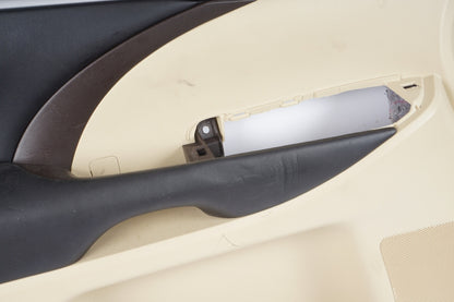 14-16 TOYOTA HIGHLANDER Front LH Driver Door Trim Panel BEIGE COLOR