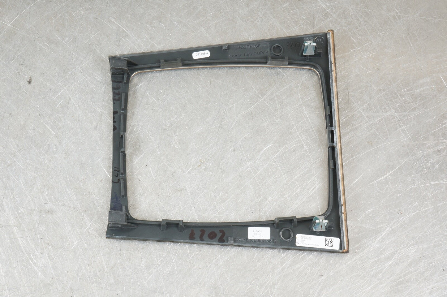 08-15 Mercedes W207 GLK350 E350 C350 Center Console Shift Shifter Bezel Trim OEM