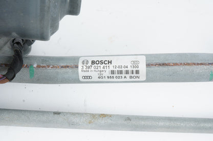 2012 - 2017 AUDI A7 WINDSHIELD WIPER MOTOR & LINKAGE TRANSMISSION OEM