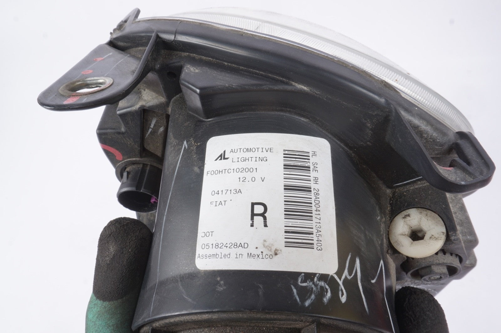 2012 - 2019 Fiat 500 Halogen Headlight Passenger Right RH OEM