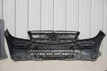 13-16 Mercedes GL450 Front Bumper Cover & Grille OEM