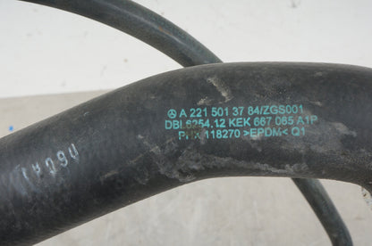 2007-2011 MERCEDES BENZ S550 CL550 ENGINE RADIATOR COOLING COOLANT HOSE PIPE OEM