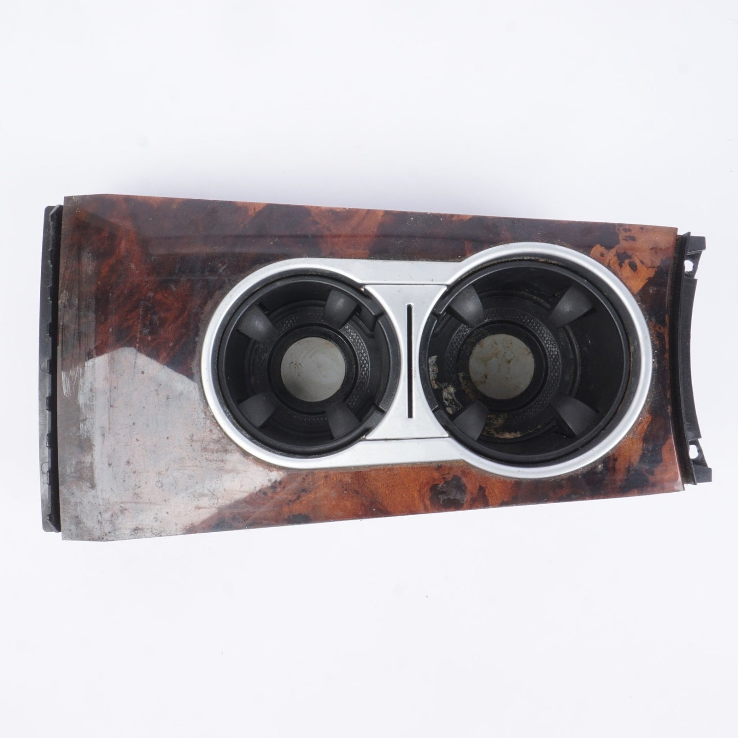 06 - 11  MERCEDES ML350 CENTER WOOD CONSOLE DUAL CUP HOLDER BROWN OEM 16904037