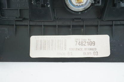 2008 - 2013 BMW X6 REAR HEATER A/C TEMPERATURE CLIMATE CONTROL PANEL OEM