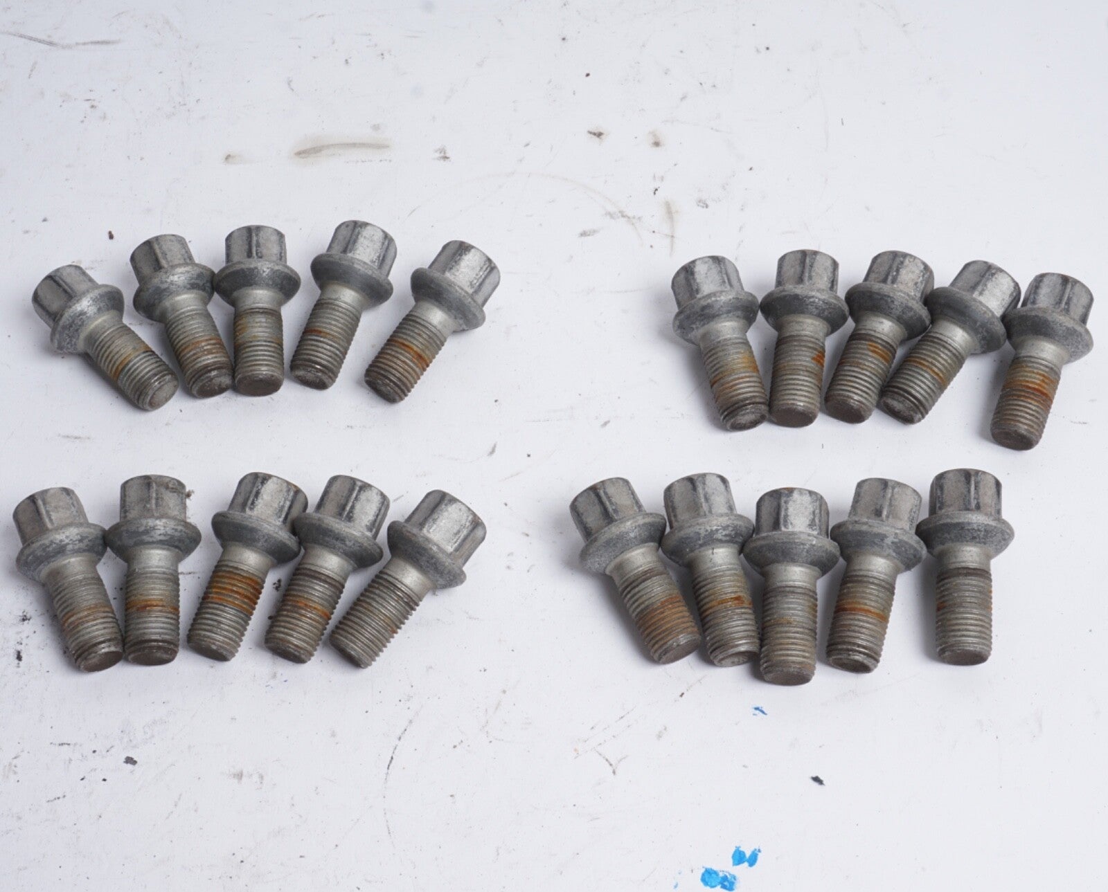 2010 - 2016 Mercedes E Class C207 Wheel Rim Lug Bolt Nuts Flange Set Of 20 Oem