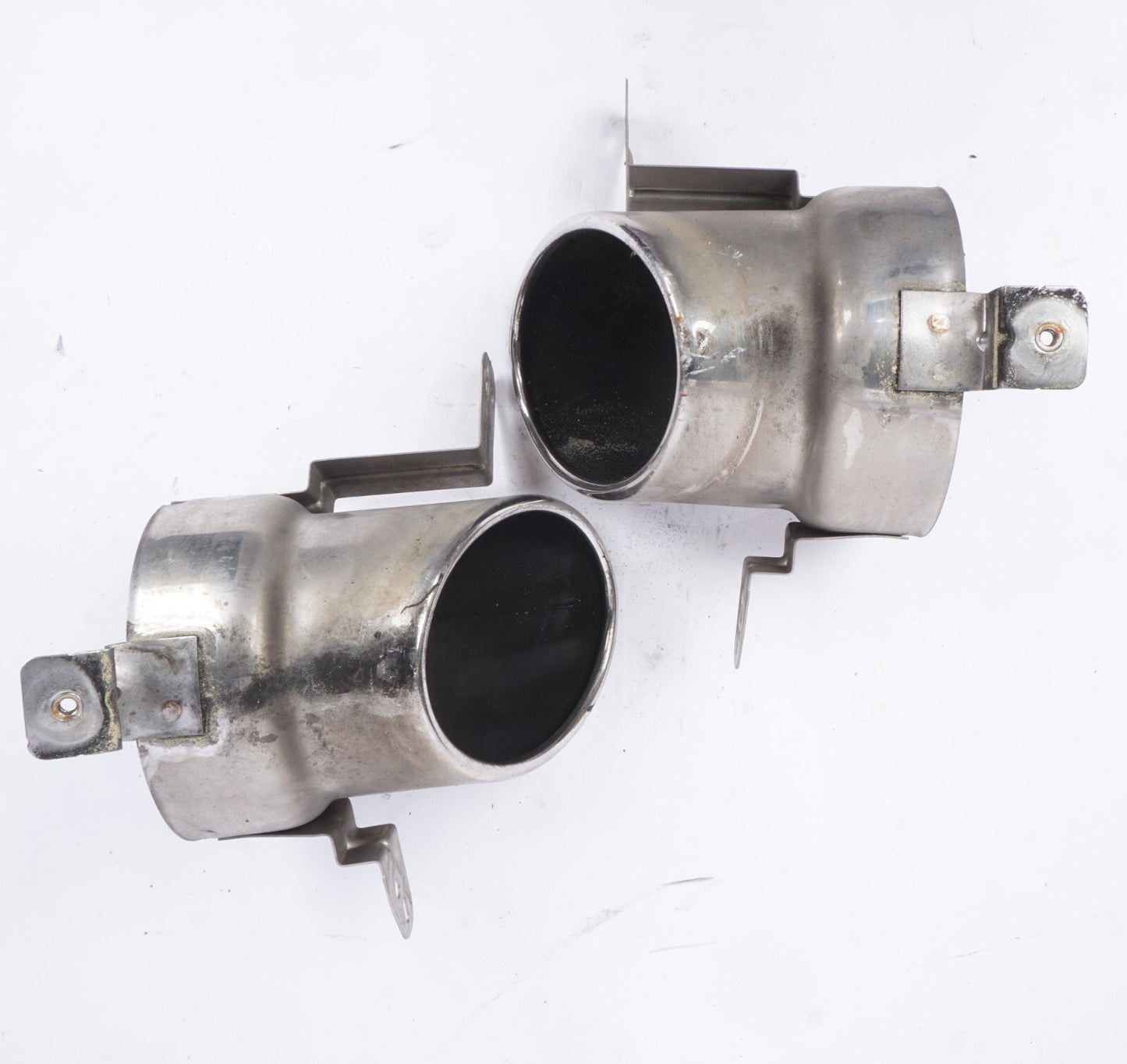 2017 - 2024 Alfa Romeo Giulia Rear Exhaust Pipe Tip Set Of 2 OEM
